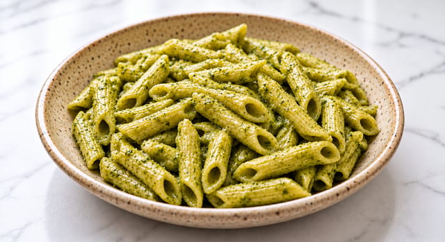 Penne Pesto.