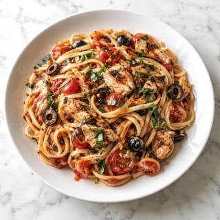 Mediterranean Chicken Pasta