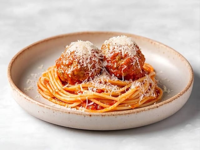 Kid's Meatballs Marinara.