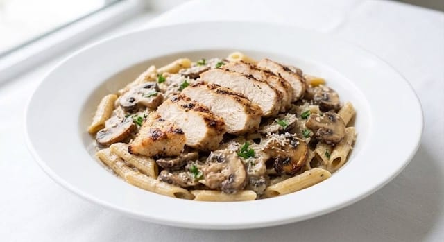 Gluten Free Chicken Mushroom.