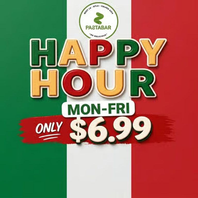 $6.99 Happy Hour!