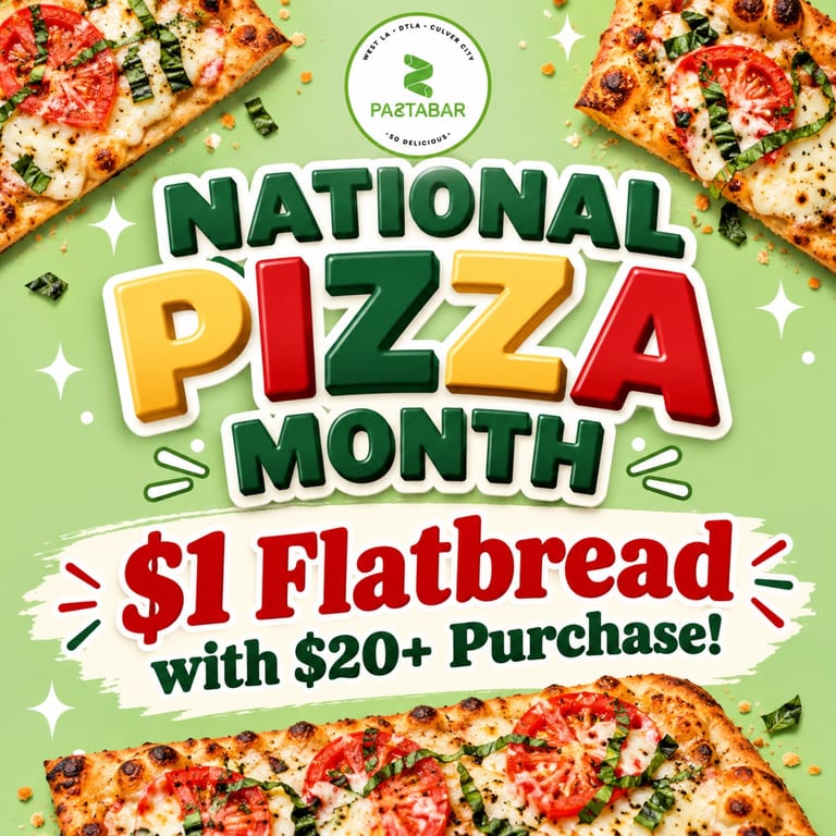 A Slice of National Pizza Month!