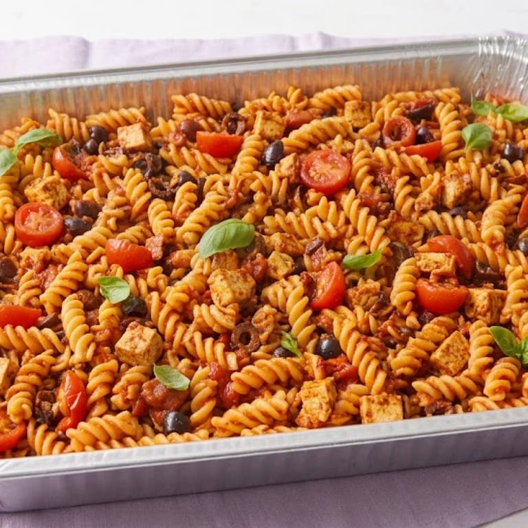 Savor our vegan pasta dishes