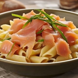 Gluten Free Smoked Salmon Alfredo